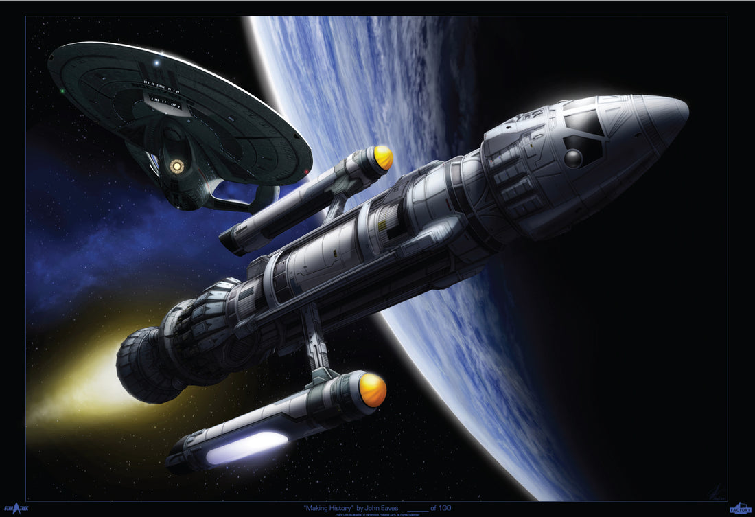 Star Trek | Making History Phoenix John Eaves Signature Print