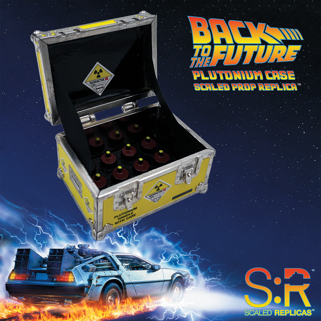Back To The Future | Plutonium Case Scaled Prop Replica