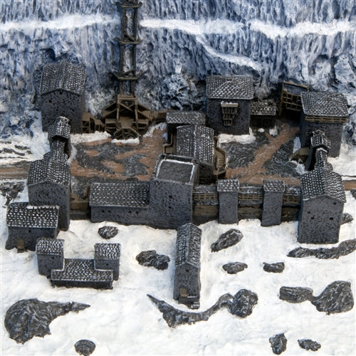 Game Of Thrones | Castle Black and the Wall Desktop Sculpture