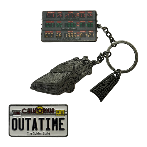 Back to 2025 the future keychain