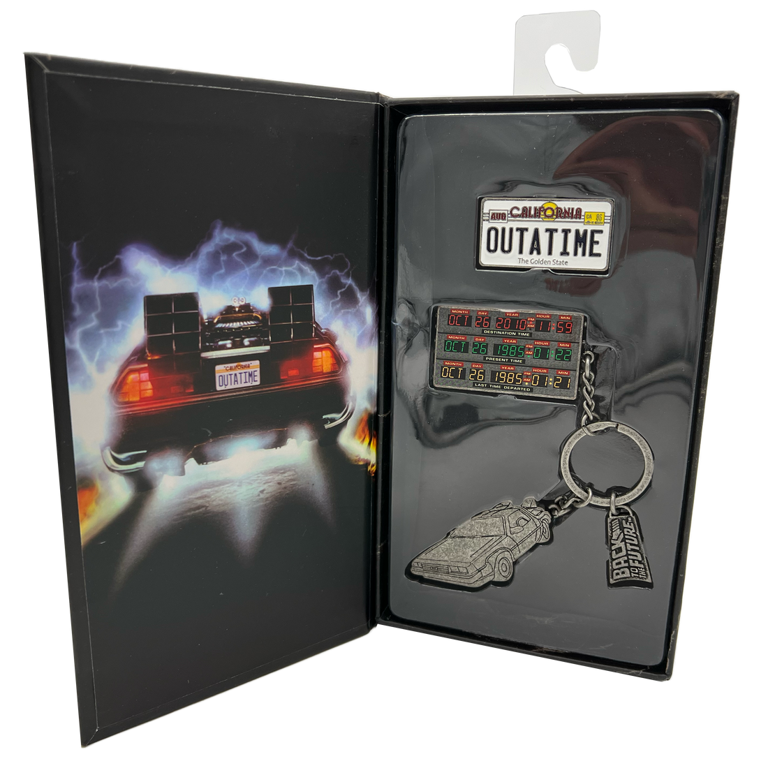 Back To The Future | CHS Keychain And Pin Set 2023 San Diego Comic-Con Exclusive