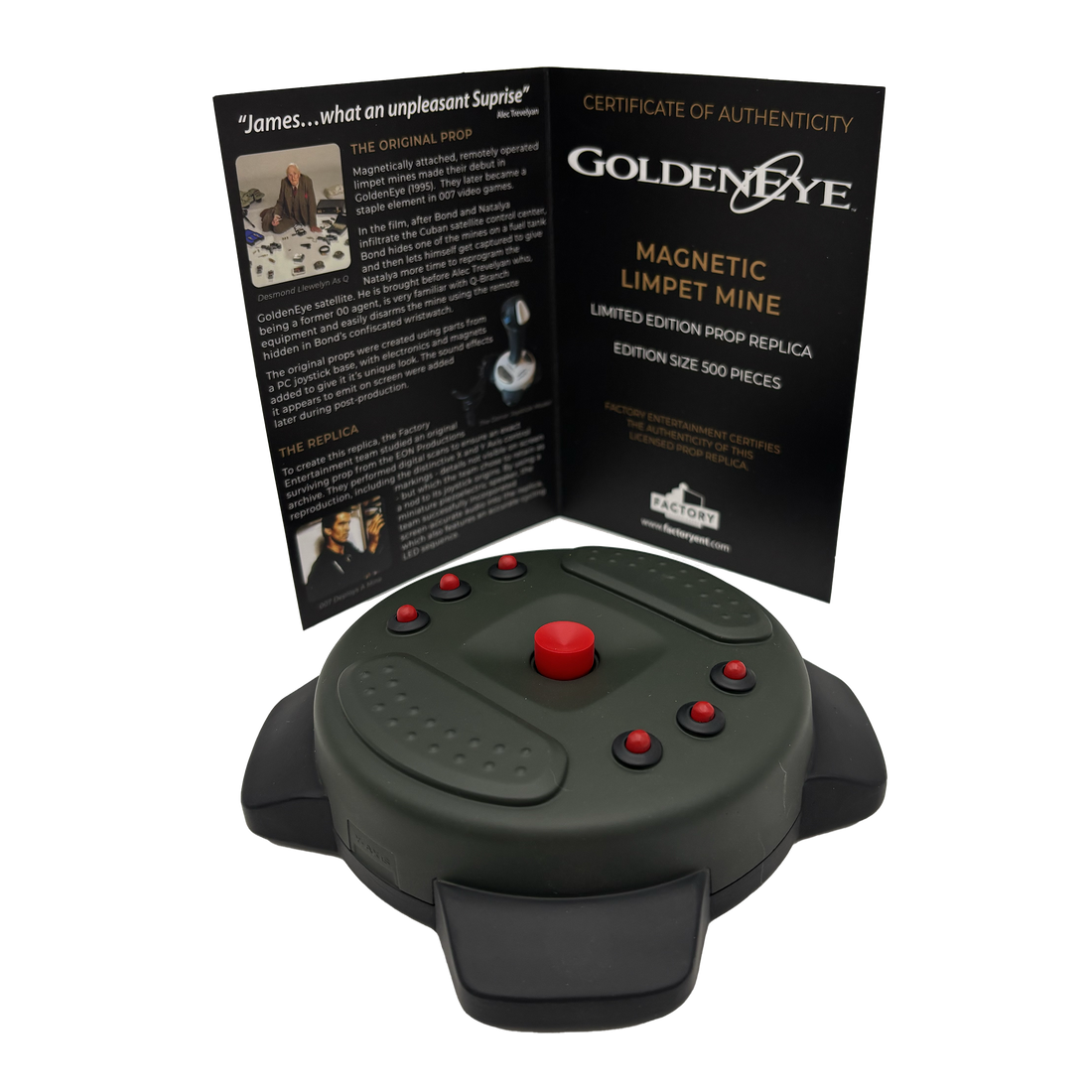 James Bond | GoldenEye Magnetic Limpet Mine Limited Edition Prop Replica