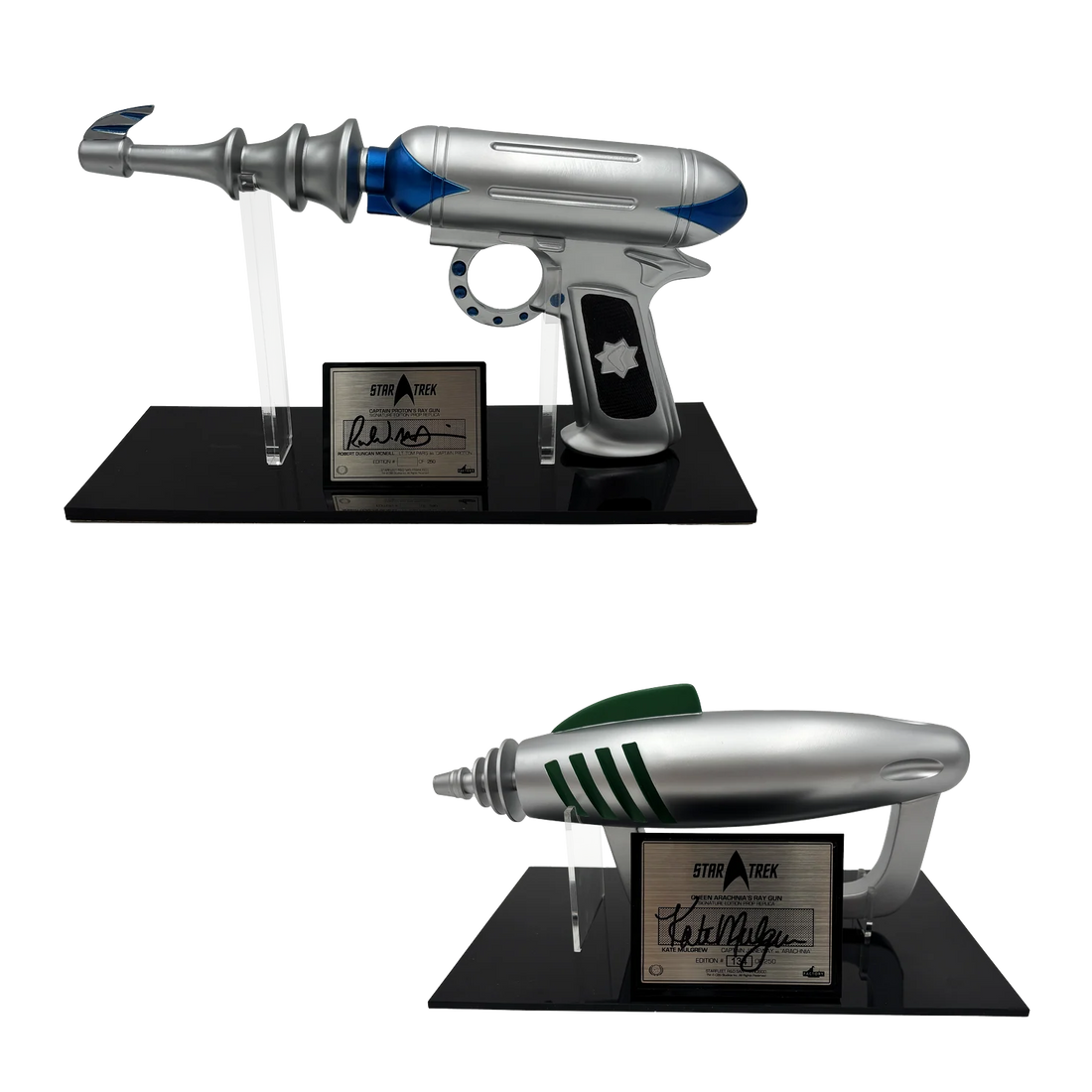 Star Trek | Captain Proton & Queen Arachnia Ray Gun Signature Edition Prop Replica Bundle & Save