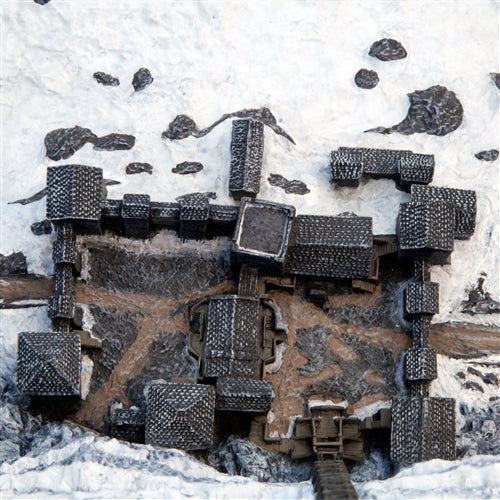 Game Of Thrones | Castle Black and the Wall Desktop Sculpture