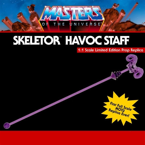 Masters Of The Universe | Skeletor Havoc Staff Limited Edition Prop Replica