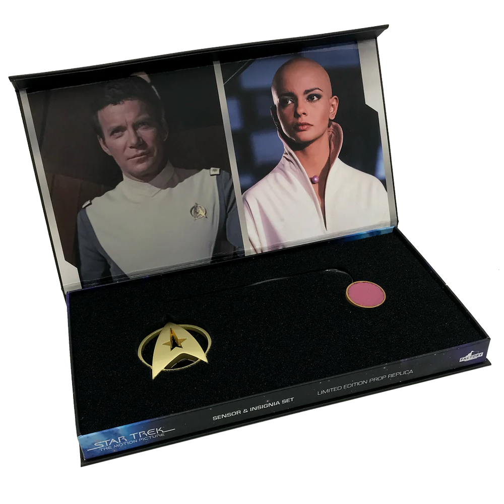 Star Trek | The Motion Picture Ilia Sensor And Command Insignia Limited Edition Prop Replica Set